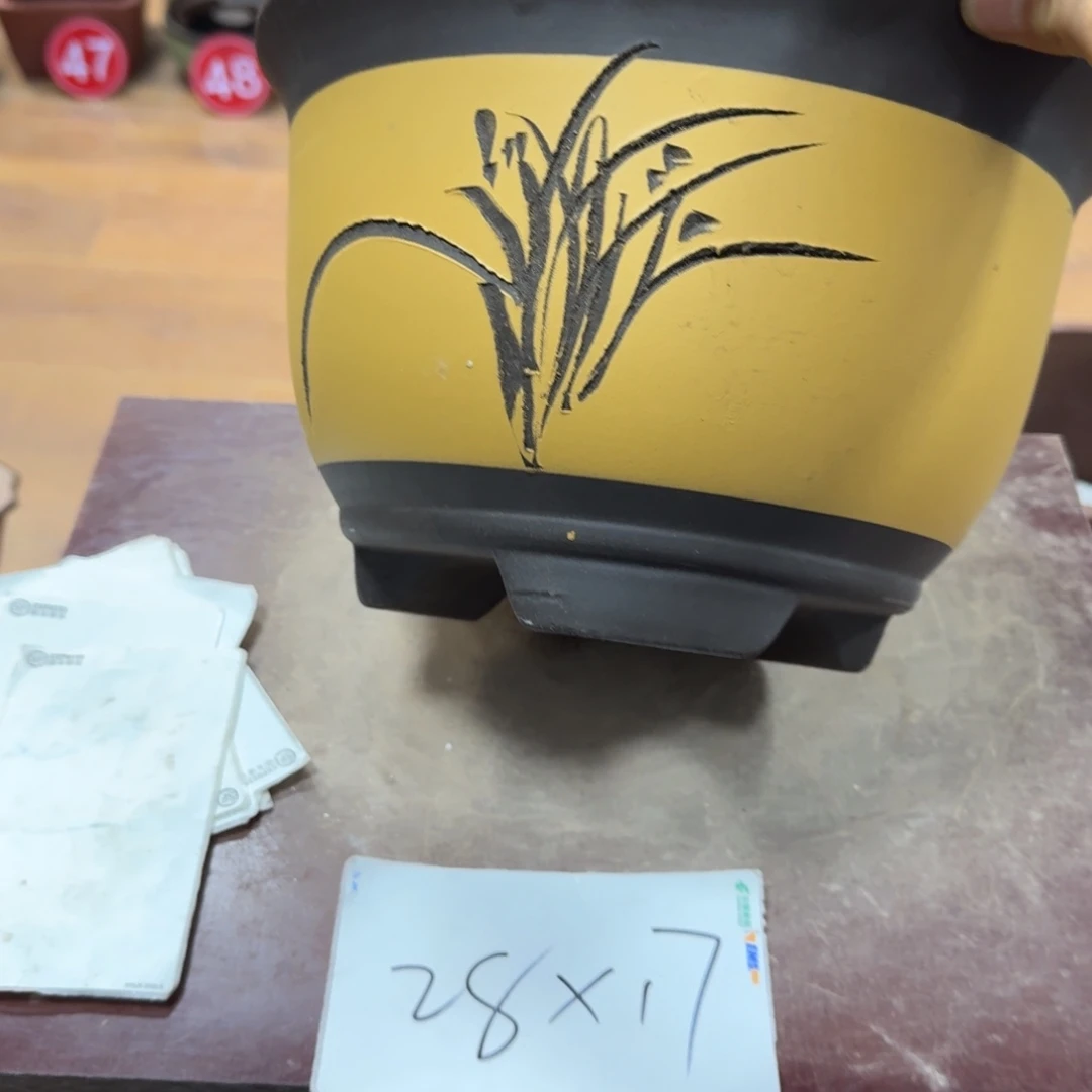 紫砂花盆破损包赔