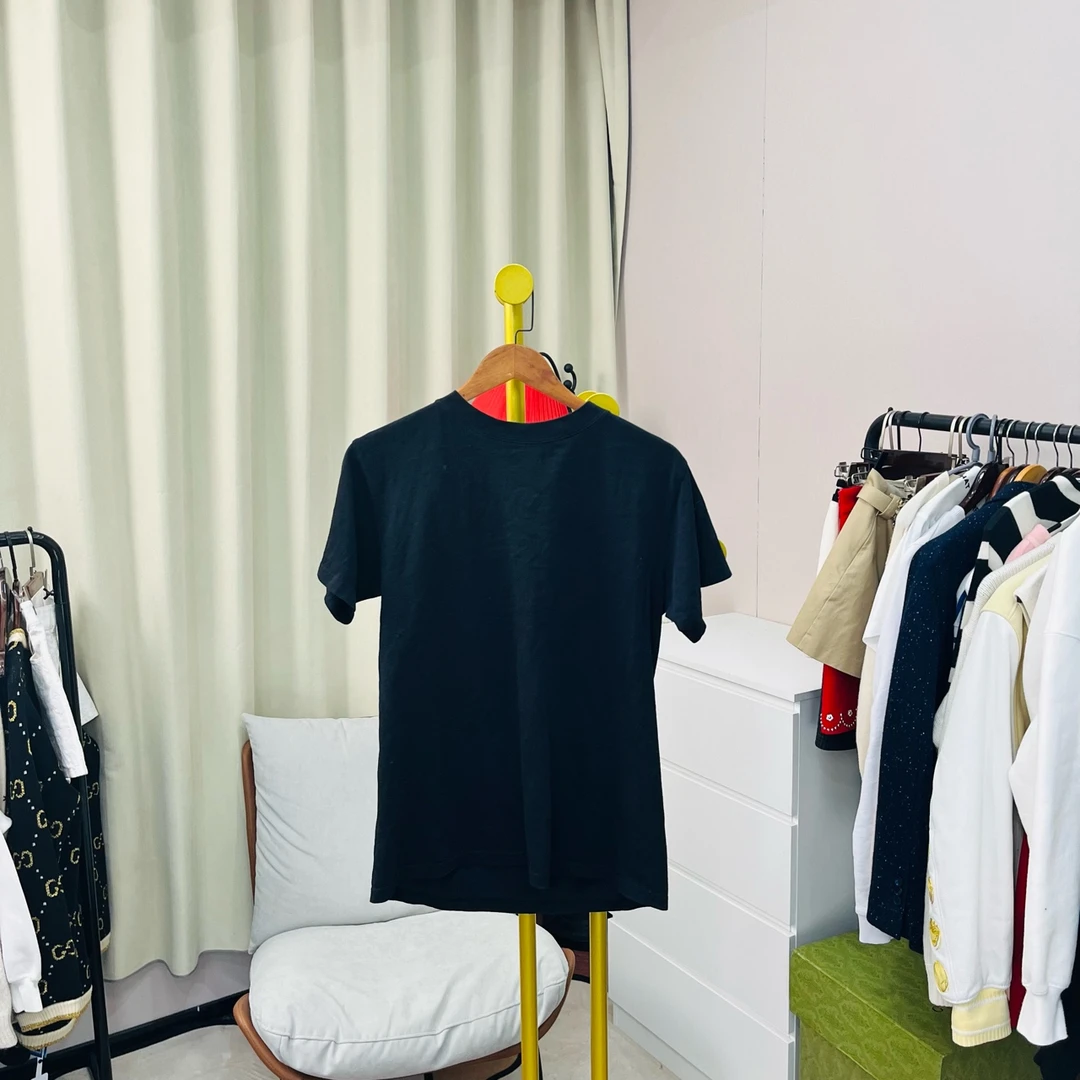 90新 Balenciaga/巴黎世家  黑色背后logo短袖 S码