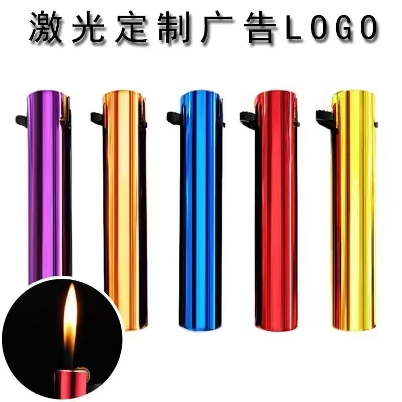 高颜值新款一次性便携火石明火循环充气个性创意打火机家用定制