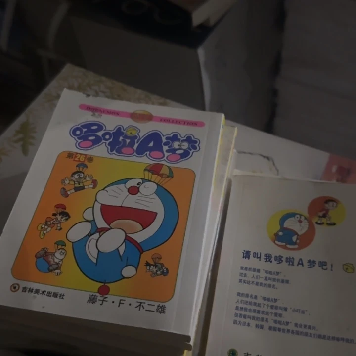 哆啦A梦随机4本了