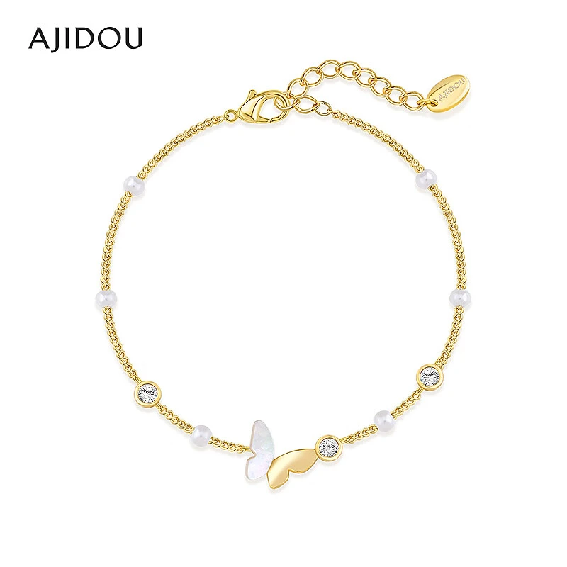 AJIDOU阿吉豆女款手链贝壳时尚简约手链