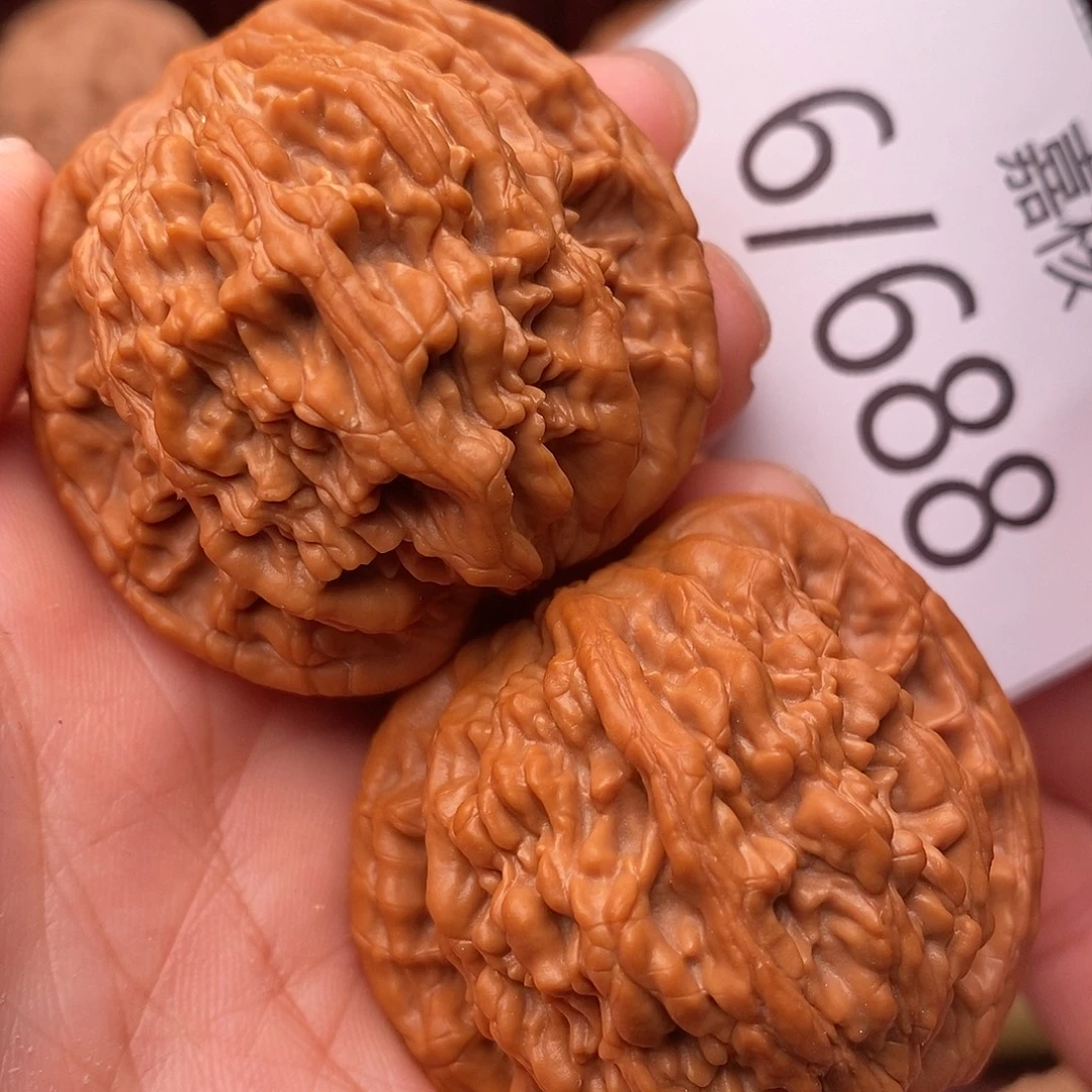 把件文玩核桃43虎头