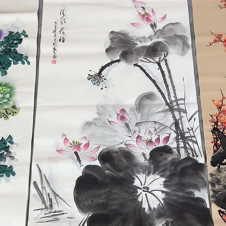 小周画廊的直播间