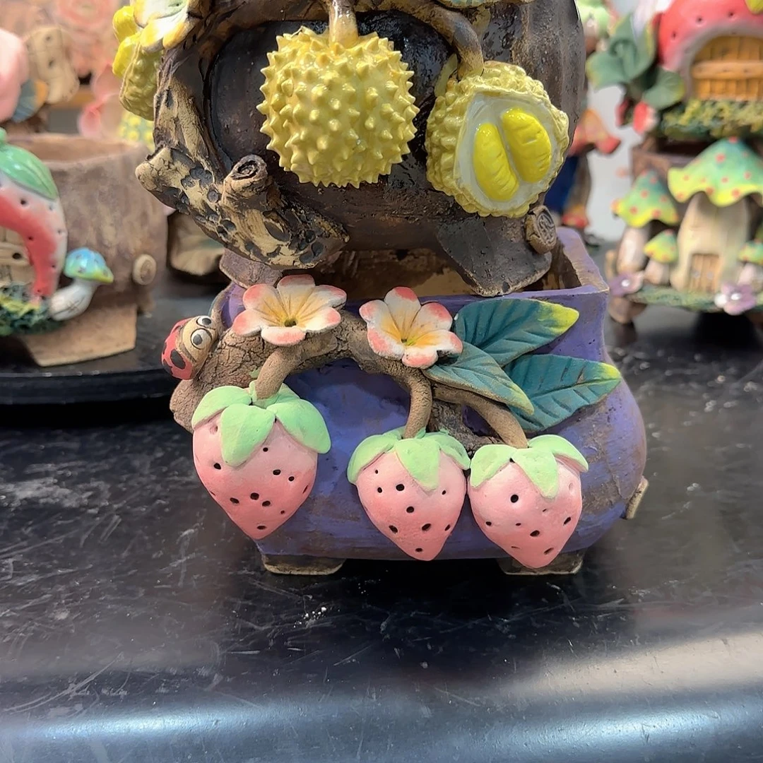 姚***瑶本默花器麦饭石花盆