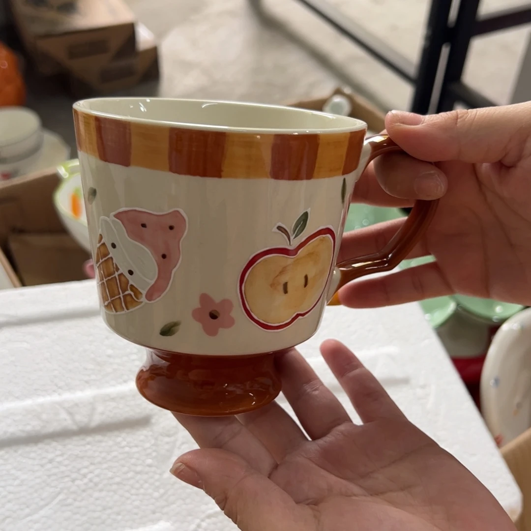 摆件高温陶瓷釉下彩正品