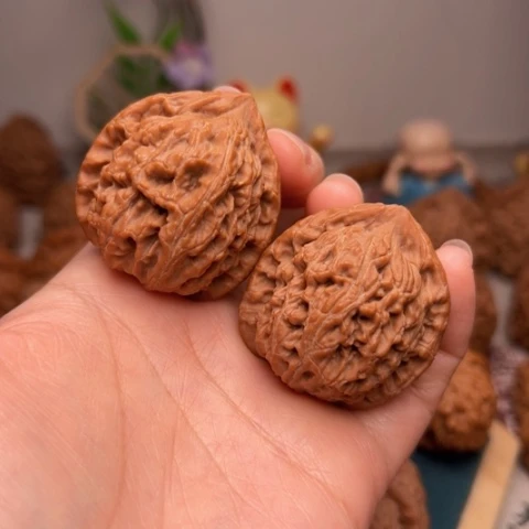 吊坠文玩核桃37水龙纹全品