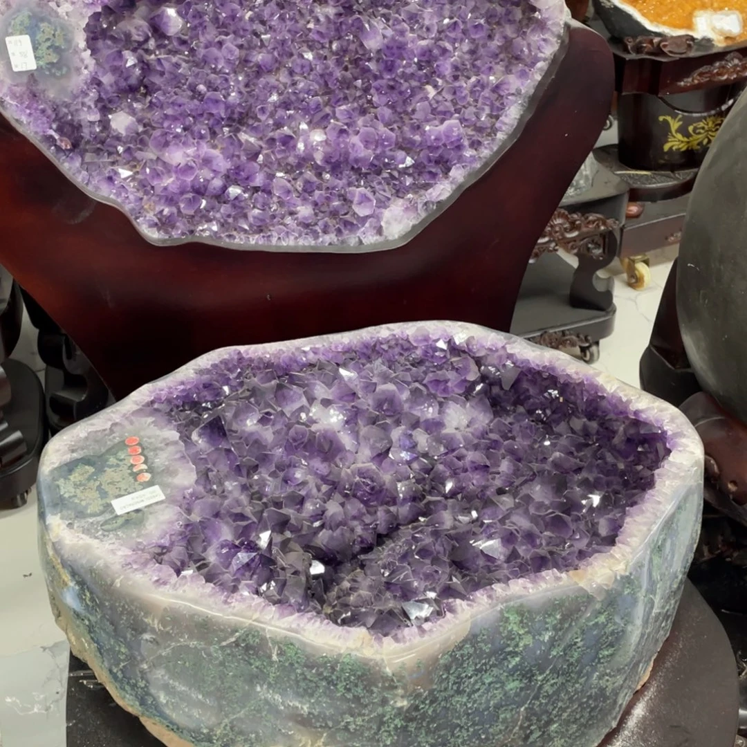 芬***洲水晶摆件未镶嵌11