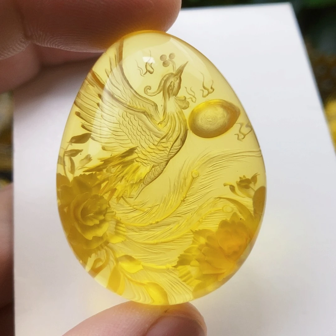 【闪购商品】金珀吊坠(不含链)未镶嵌