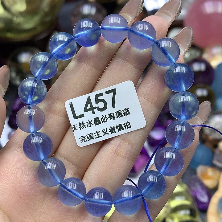 K***i海蓝宝石裸石手串