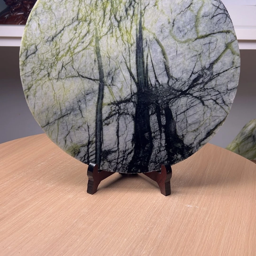 石材玉树石家居摆件