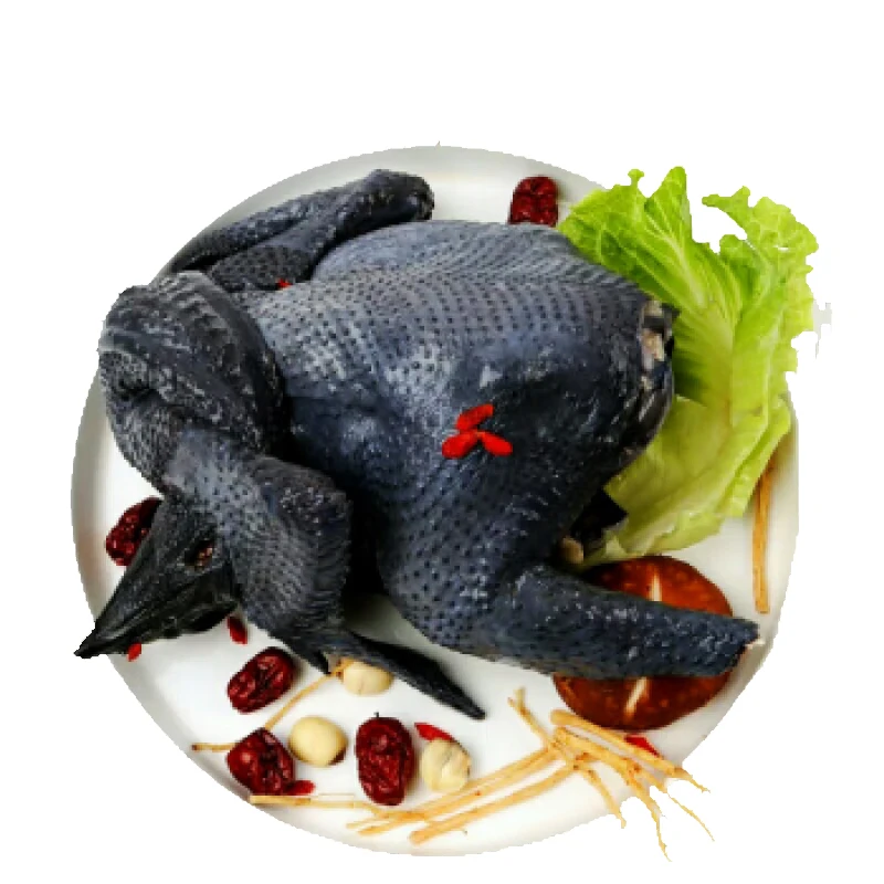 江界河乡村白凤乌鸡（联营）约1000g/份