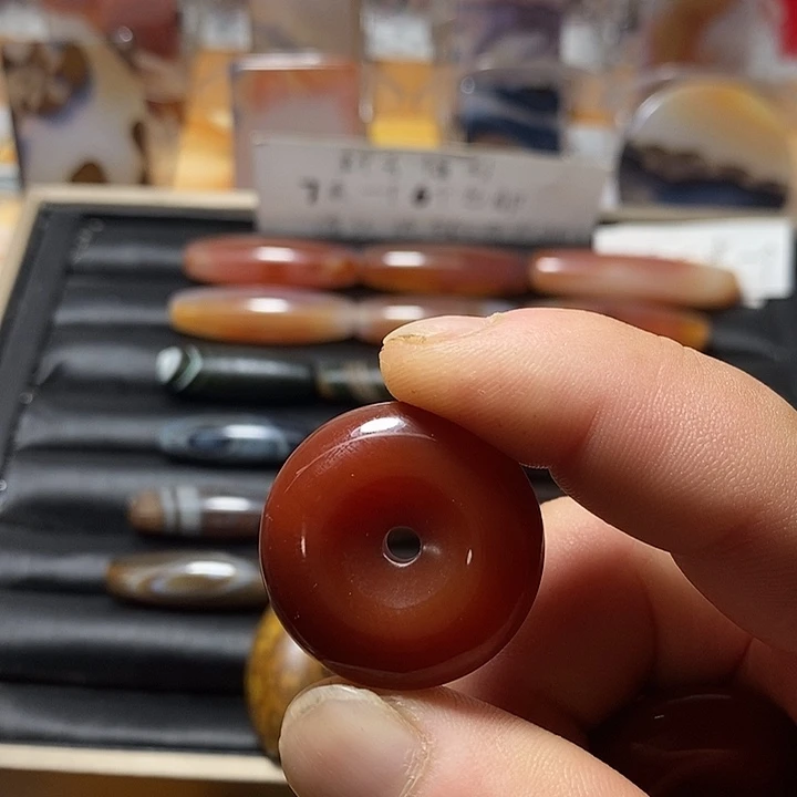 玛瑙/玉髓合金颈饰