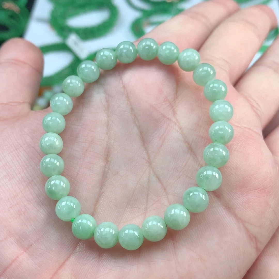 翡翠手链未镶嵌翡翠