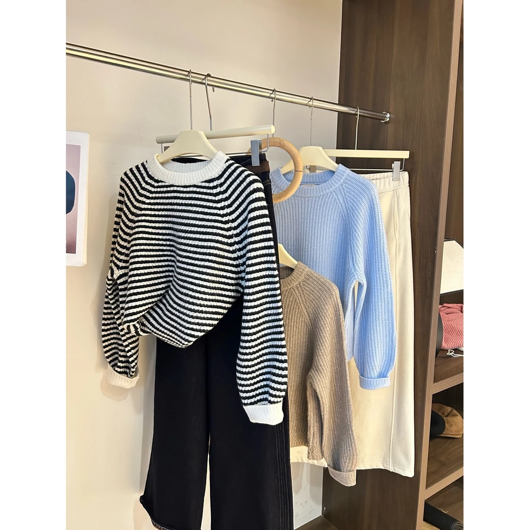 1219亲肤四色毛衣U