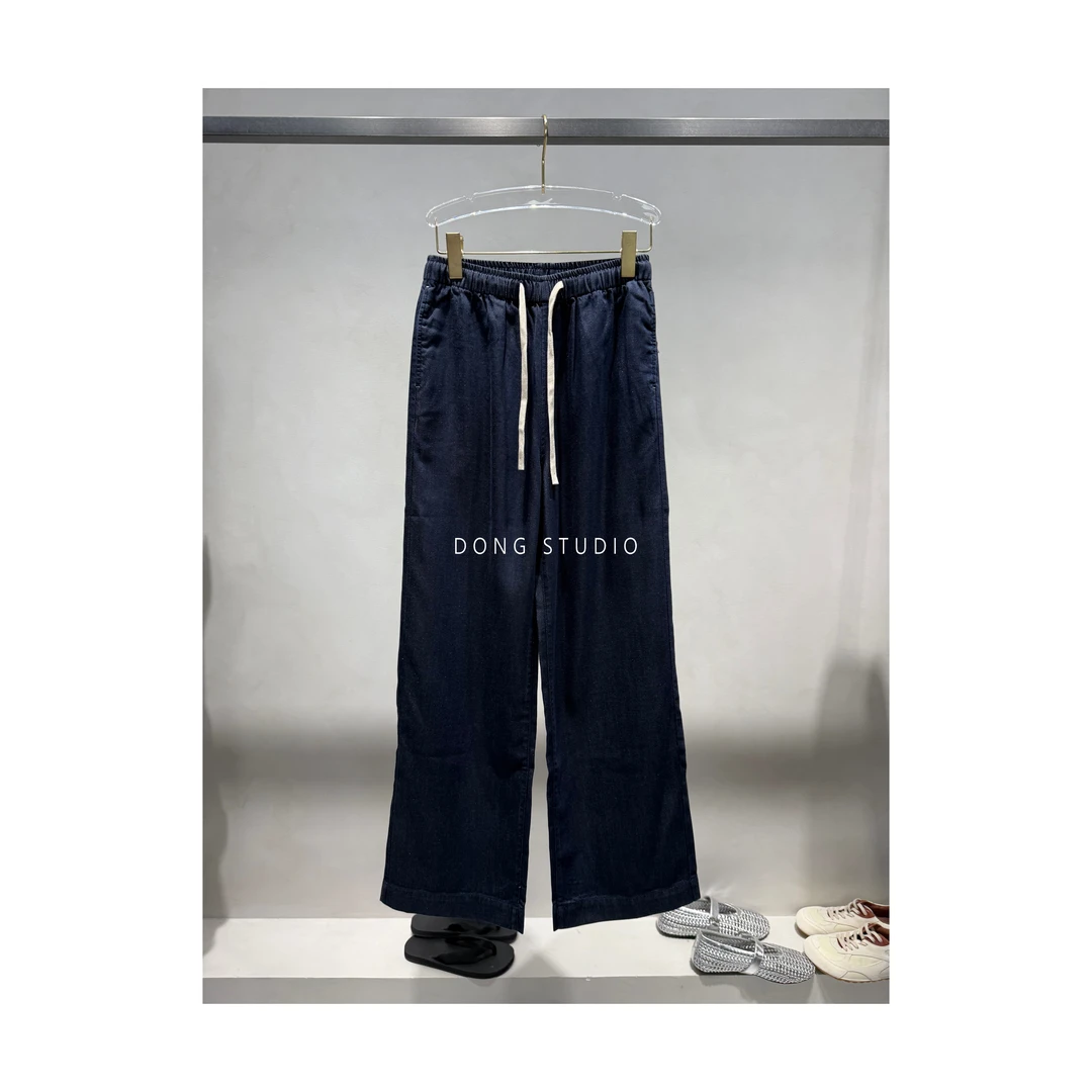 S尺码捡漏价*蓝色*舒适显瘦凉感空气裤J6157