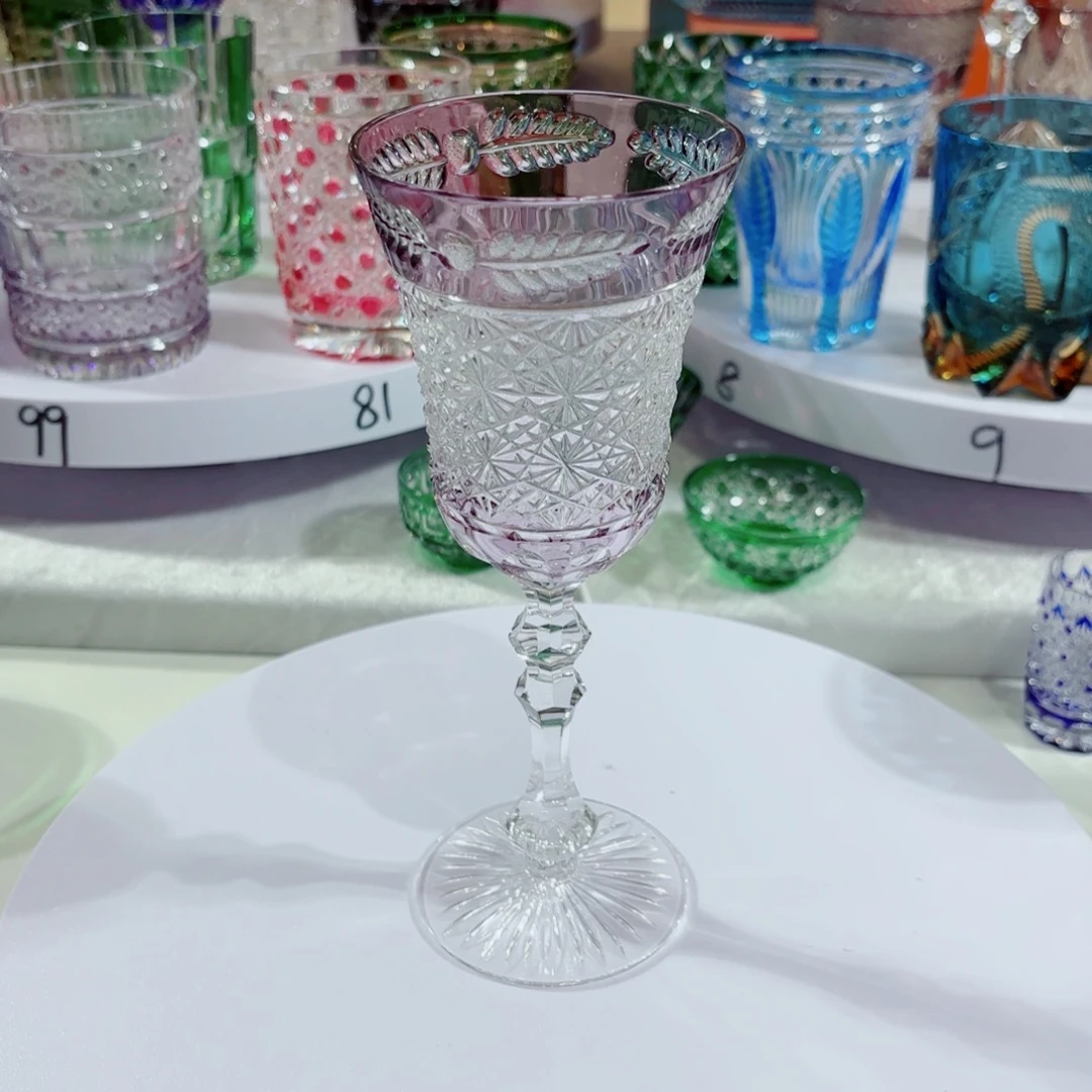 平底款水晶玻璃-红酒杯