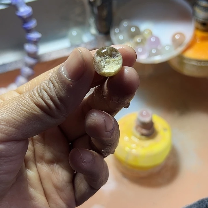 蔷薇辉石合金手串卡14mm单珠幽灵净体