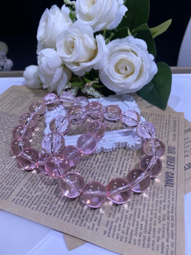 粉色16mm手串发一条E35