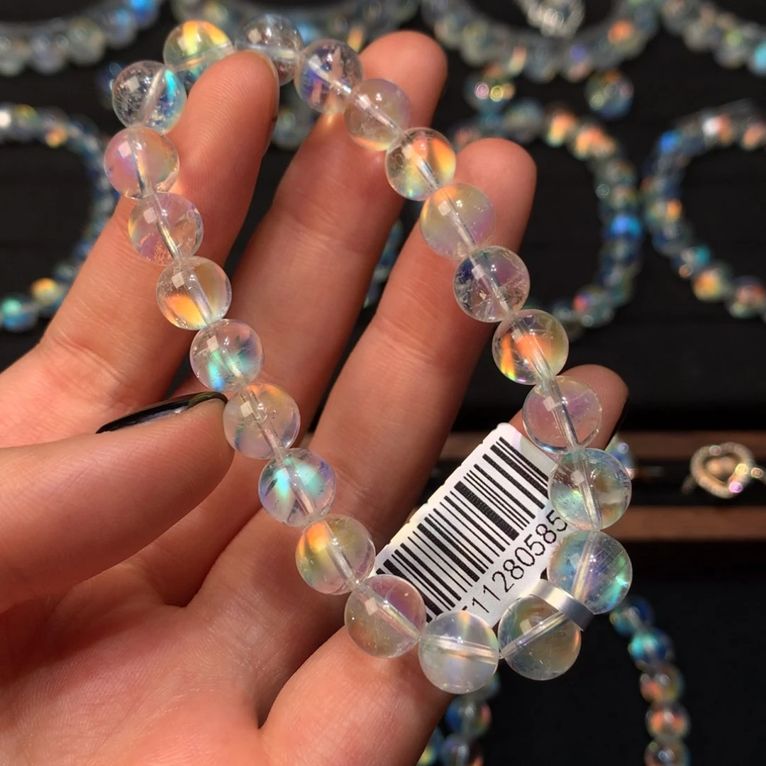 未镶嵌手串月光石8.9左右