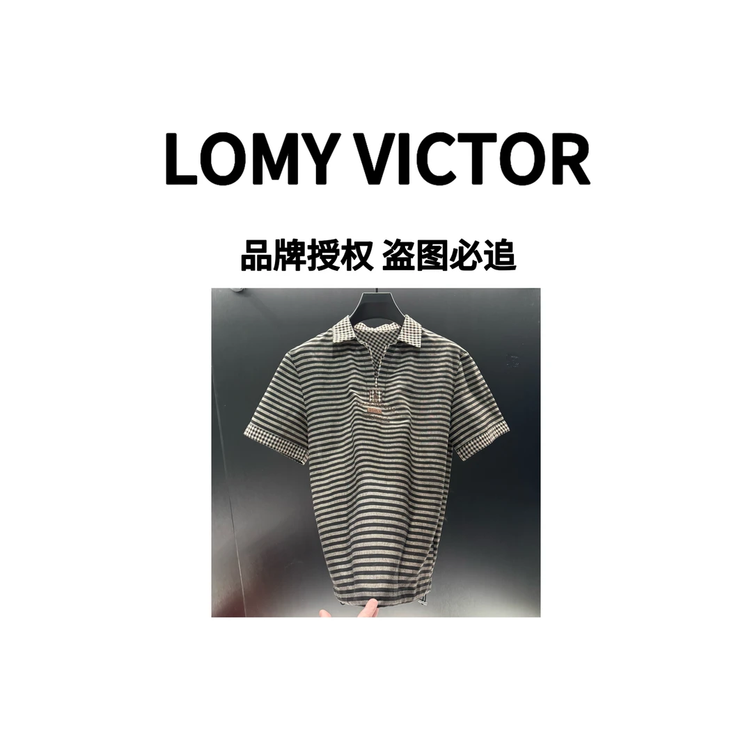 LOMY VICTOR欧洲站顶奢夏季新品polo衫上衣NZN1777