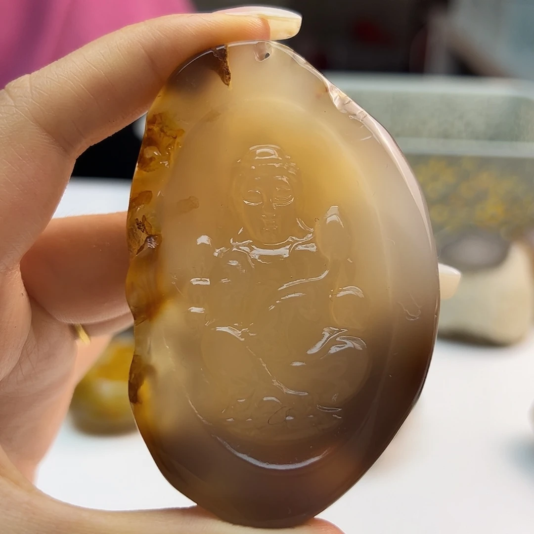 玛瑙/玉髓未镶嵌颈饰