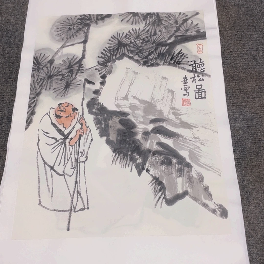 国画1.4平尺纯手绘国画作品