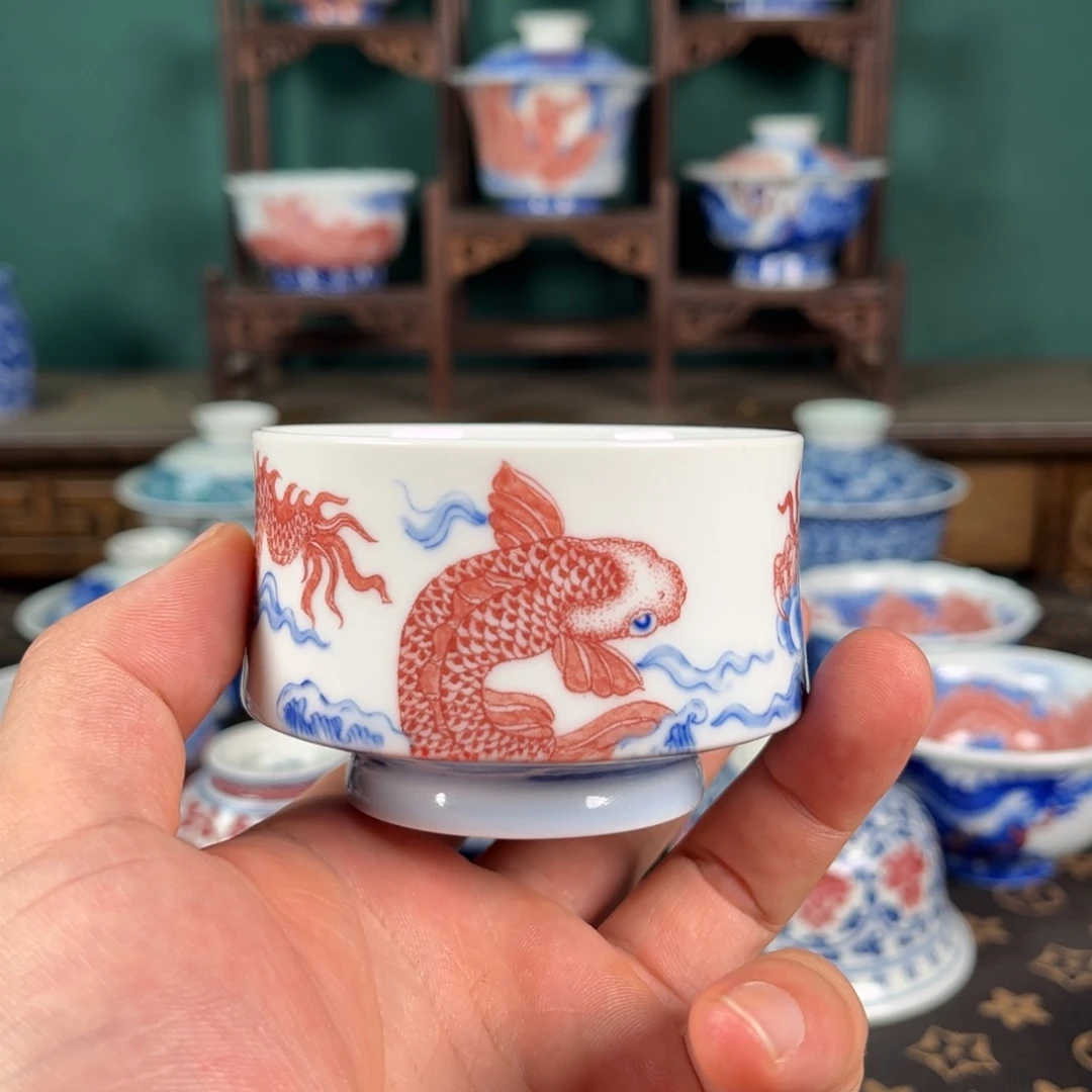 瓷片自成堂景德镇手工手绘