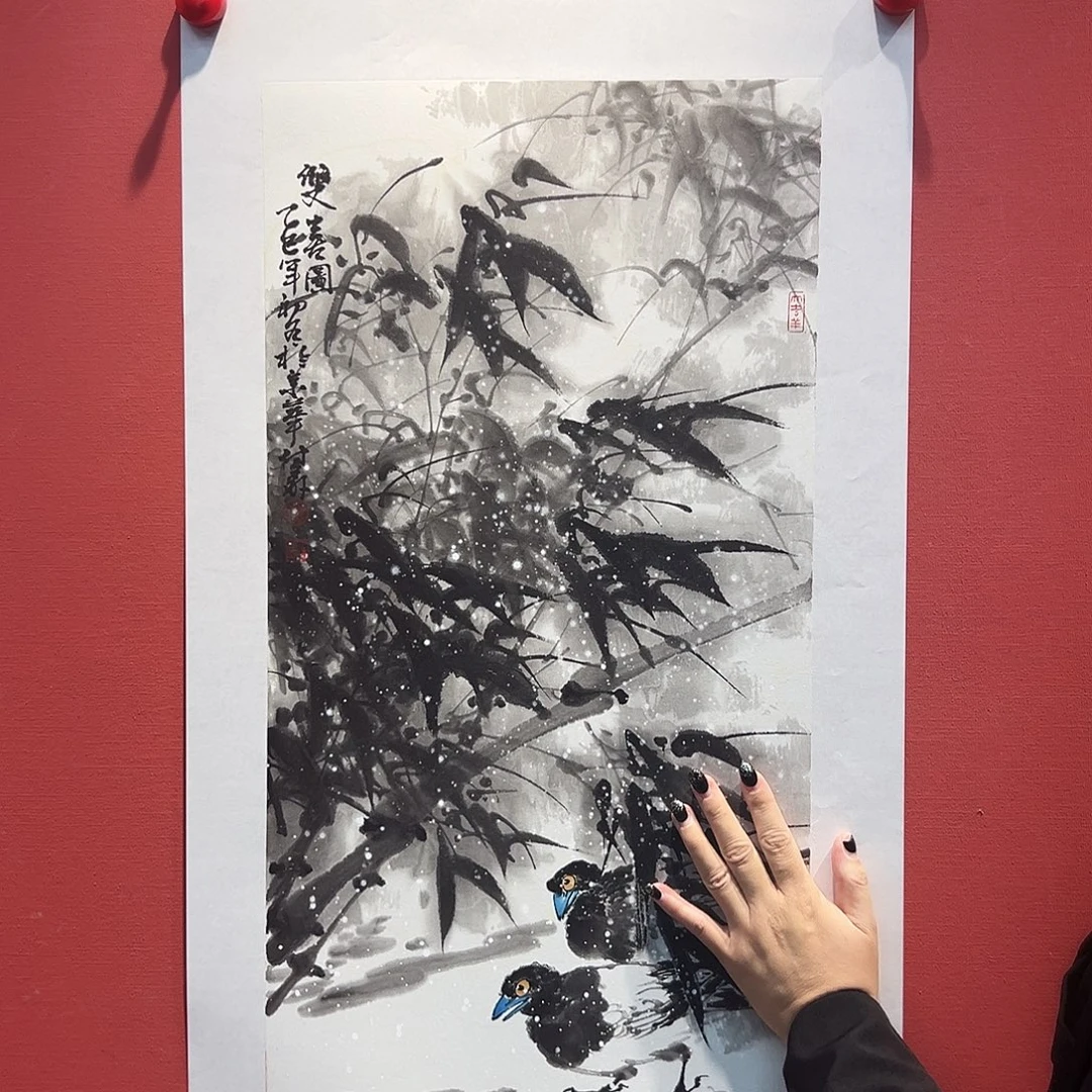 国画卢付垒国画作品