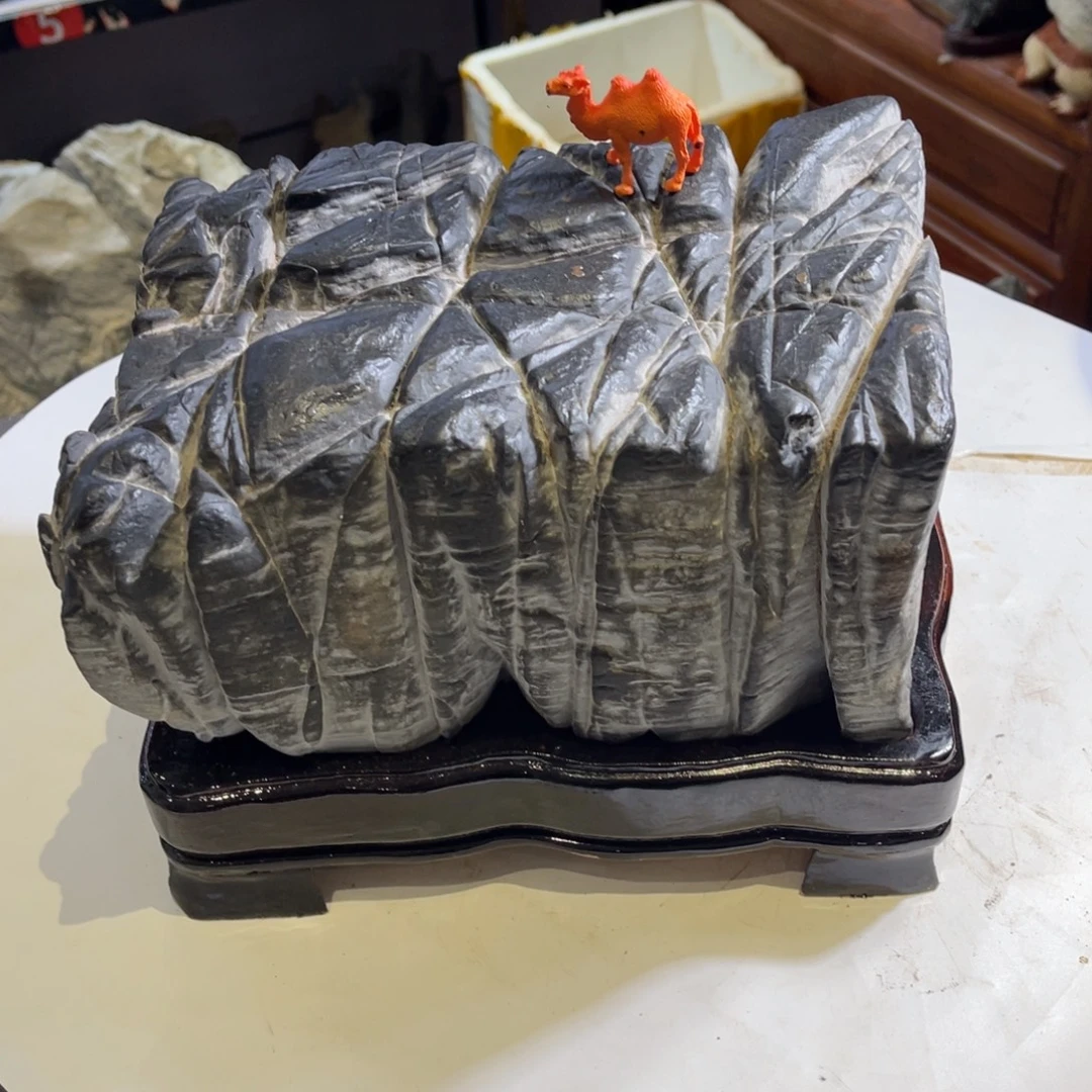朱***明石材灵璧亲密接触就像一个