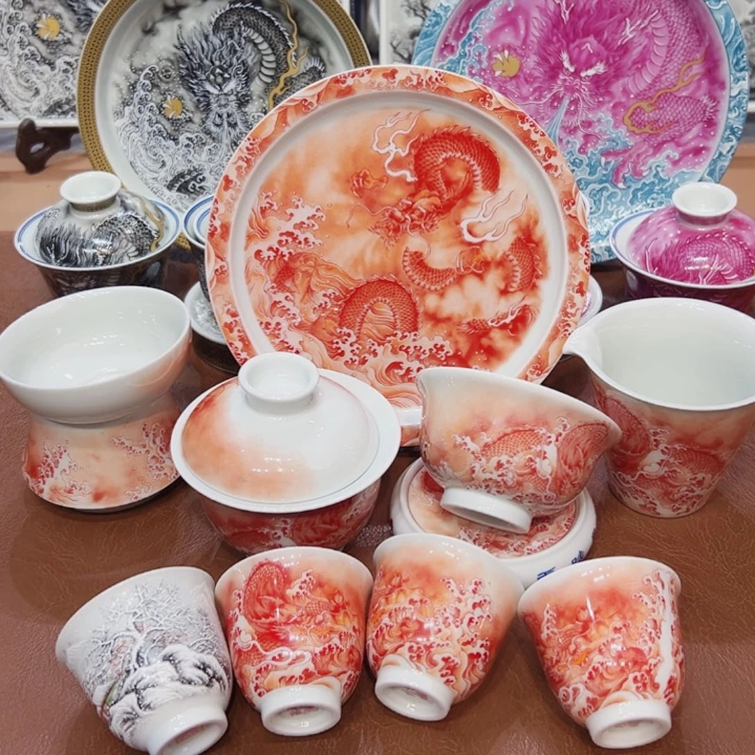 摆件景德镇陶瓷艺术展演厅及