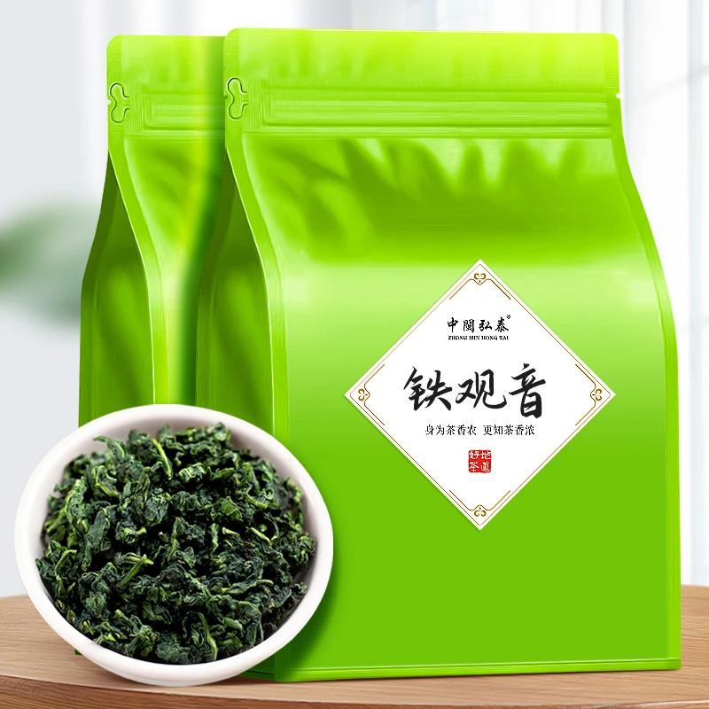 中闽弘泰新茶铁观音浓香型安溪铁观音兰花香袋装高山手工茶自己喝