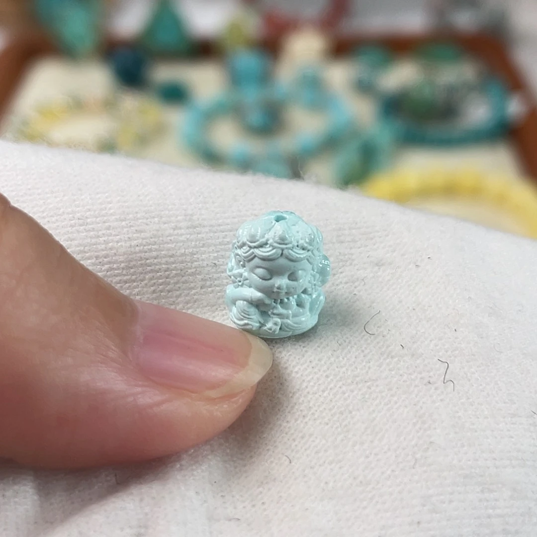 绿松石未镶嵌配饰