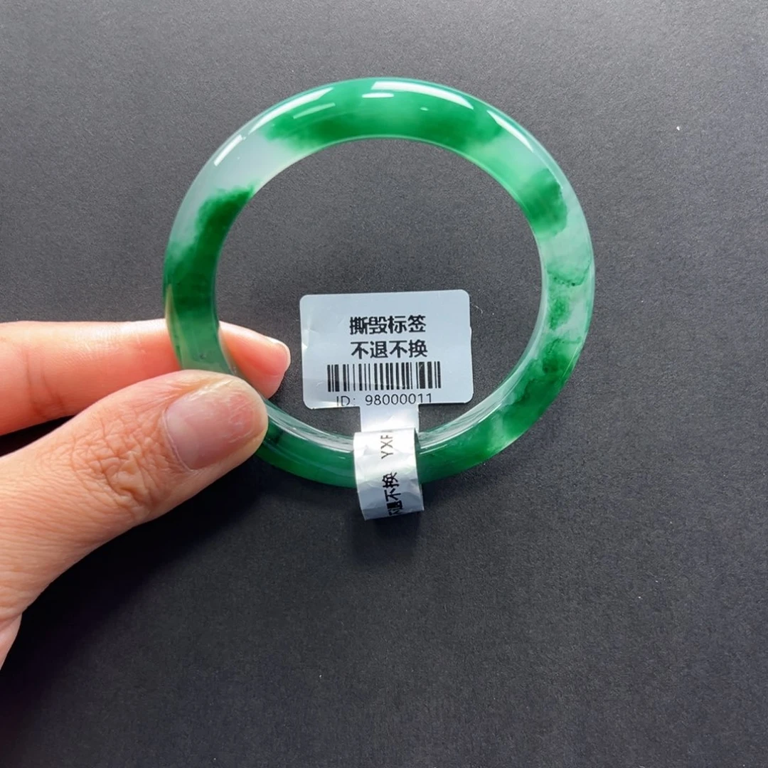 石英质玉未镶嵌手镯+玲玲53