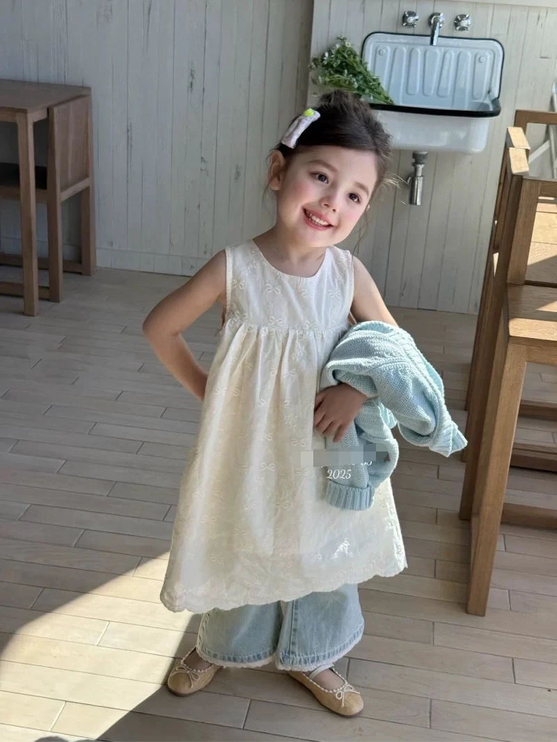 2025夏季新款儿童韩版百搭纯棉舒适女童连衣裙薄款夏装洋气宝宝