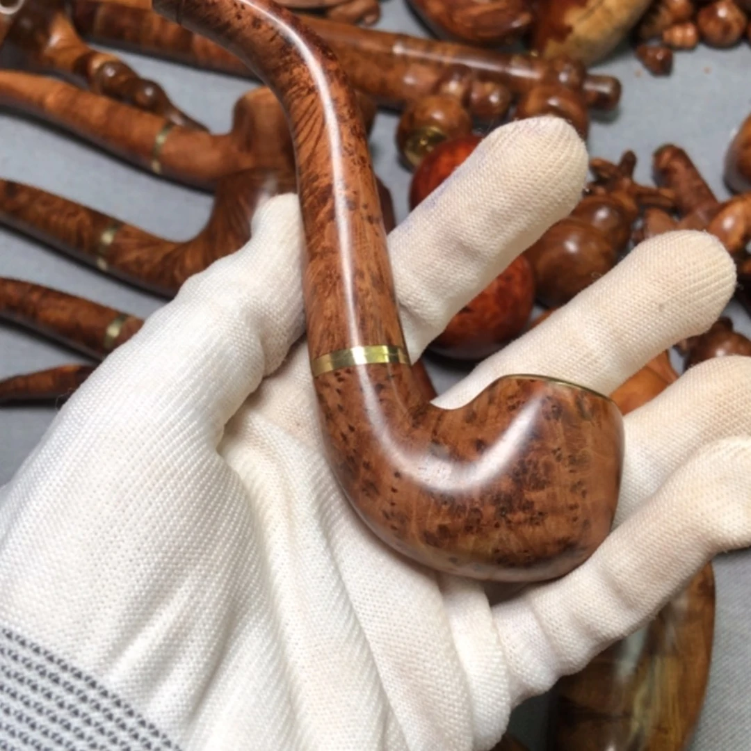 【闪购商品】木上****1麻梨疙瘩火琉璃手把件