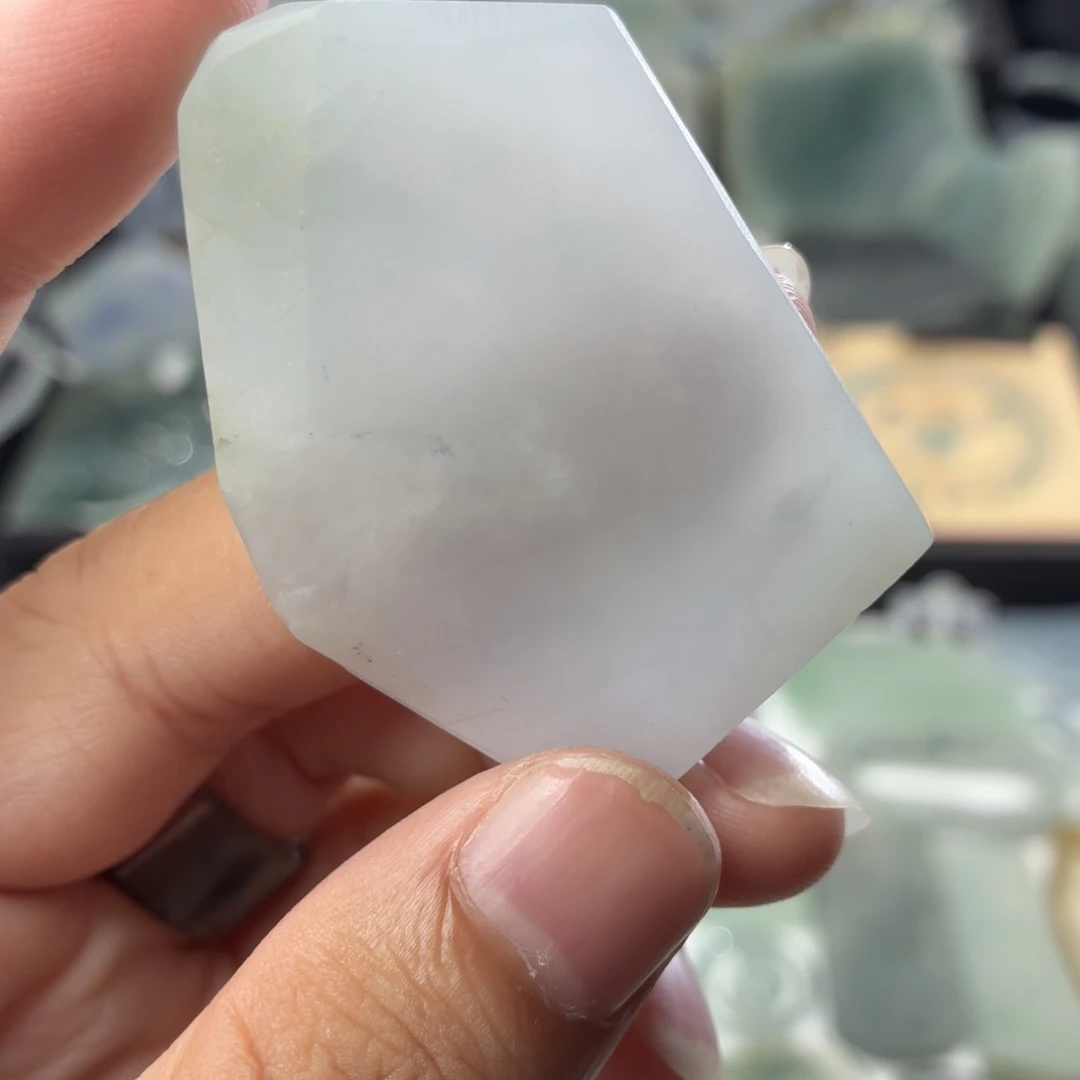 定制翡翠未镶嵌天然缅甸翡翠a货高糯化片料