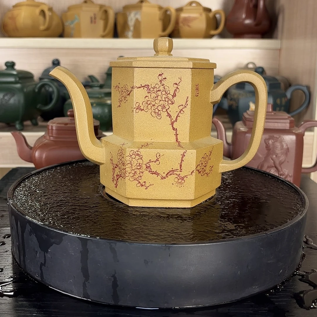 紫砂茶壶原矿泥料紫砂壶