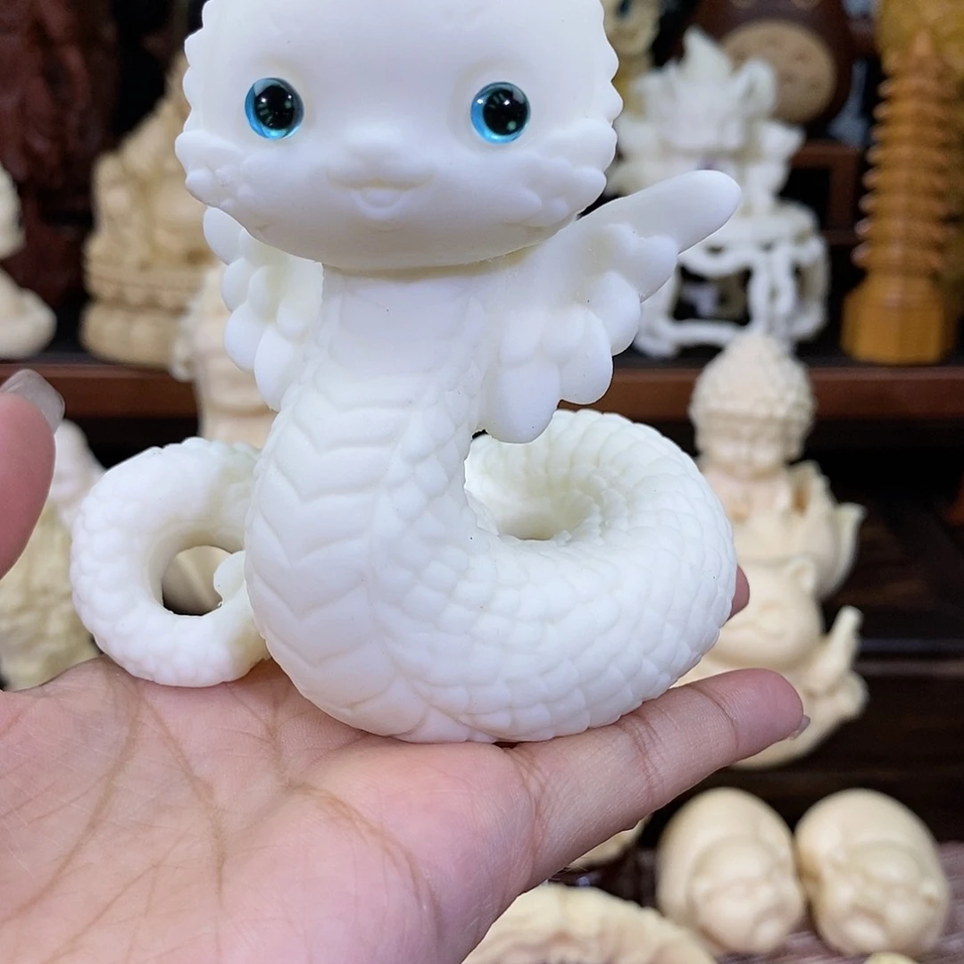 菩提根/象牙果把件象牙果飞黄腾达灵蛇