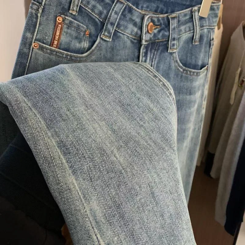 KZ5048 十三行品质！微喇版型很显瘦！2025春款百搭牛仔裤女 93