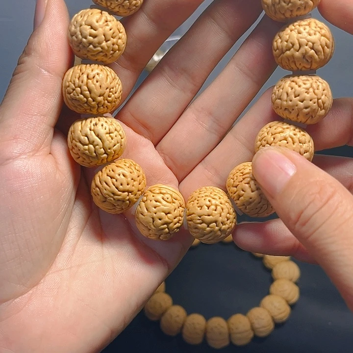 心***地吊坠桃核桃核手串