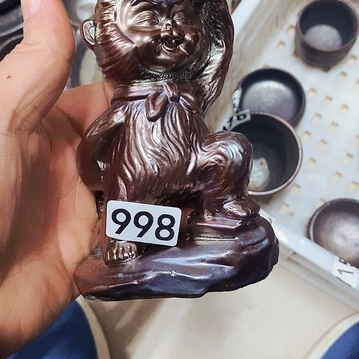 紫砂茶杯柴烧纯手工998