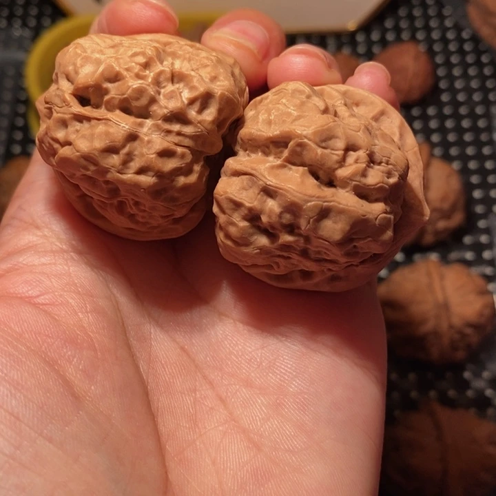 把件文玩核桃开背肌肉蛙