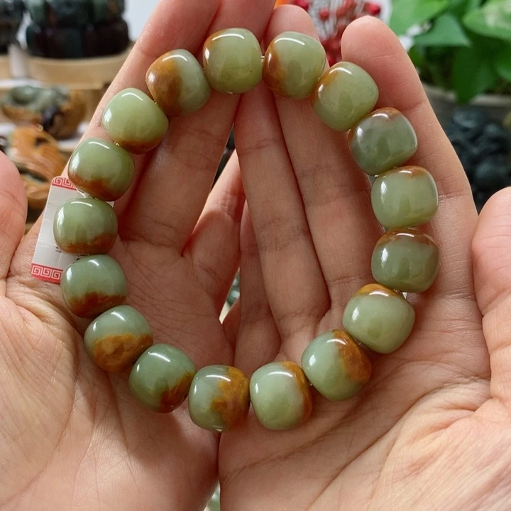 手链未镶嵌透闪石质玉