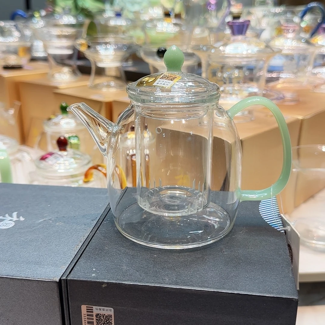 禾器浅玉色宴臣壶内胆款