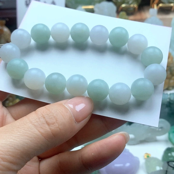 未镶嵌定制翡翠手串