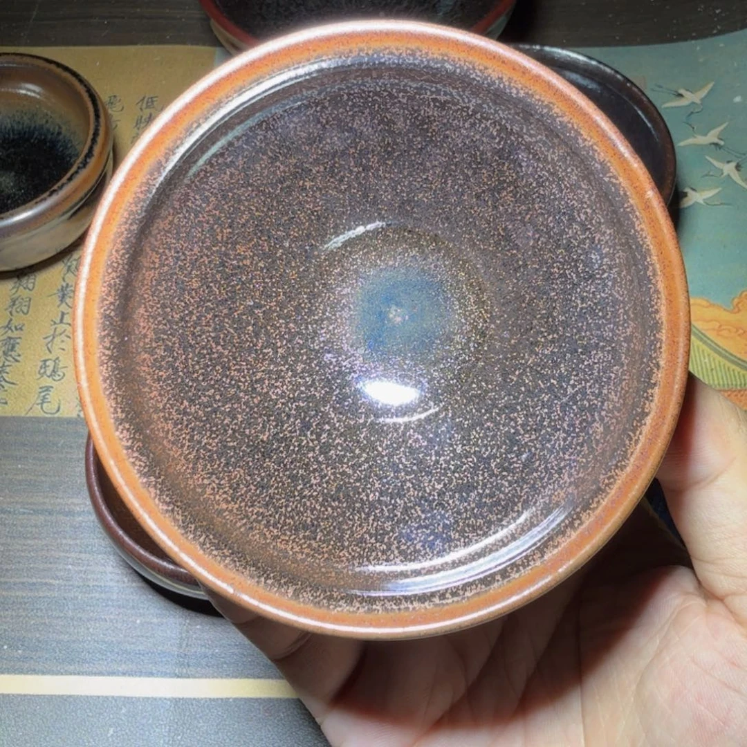 向***走建盏龙窑柴烧手工