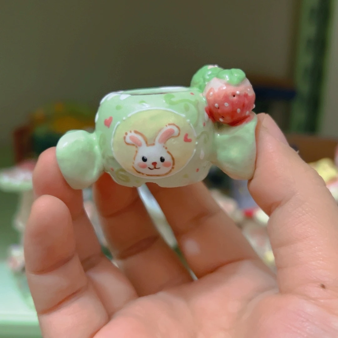 双十二微瑕福福手工多肉花盆