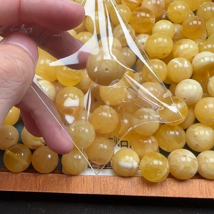****_蜜蜡未镶嵌珠宝奇石天然108