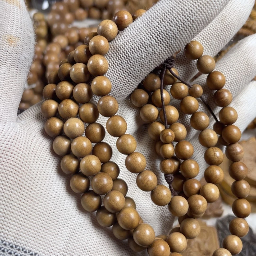 檀香木手串/手链/老山檀香108✖️0.8