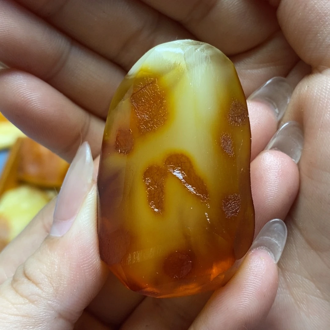 定制琥珀未镶嵌传世琥珀蜜蜡定制